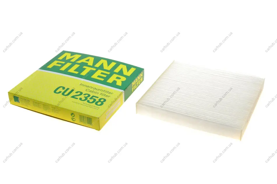 Фільтр салону Honda Accord 03-/CR-V/Civic 06-/Haval H2/H6 13-/Great Wall H6 11- -FILTER MANN CU 2358 (фото 1)