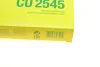 Фільтр салону Audi A2 00-05/Seat Ibiza/Skoda Fabia 99-10/Rapid 11-/VW Polo/Fox 02-12/MB G-class 00- MANN CU 2545 (фото 5)
