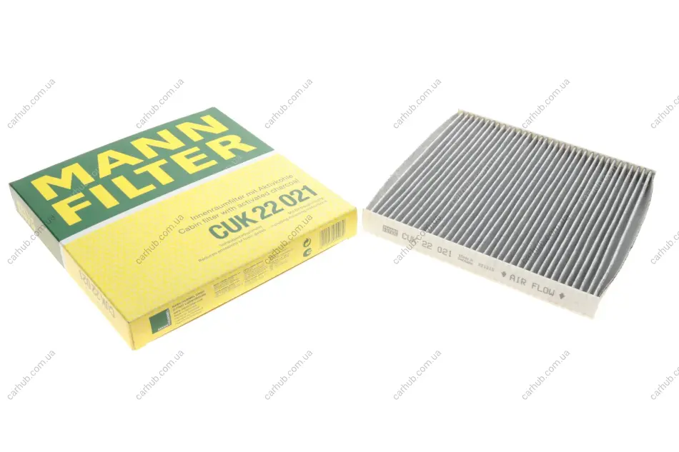Фільтр салону Renault Twingo/Smart Fortwo 14-(вугільний) -FILTER MANN CUK 22 021 (фото 1)