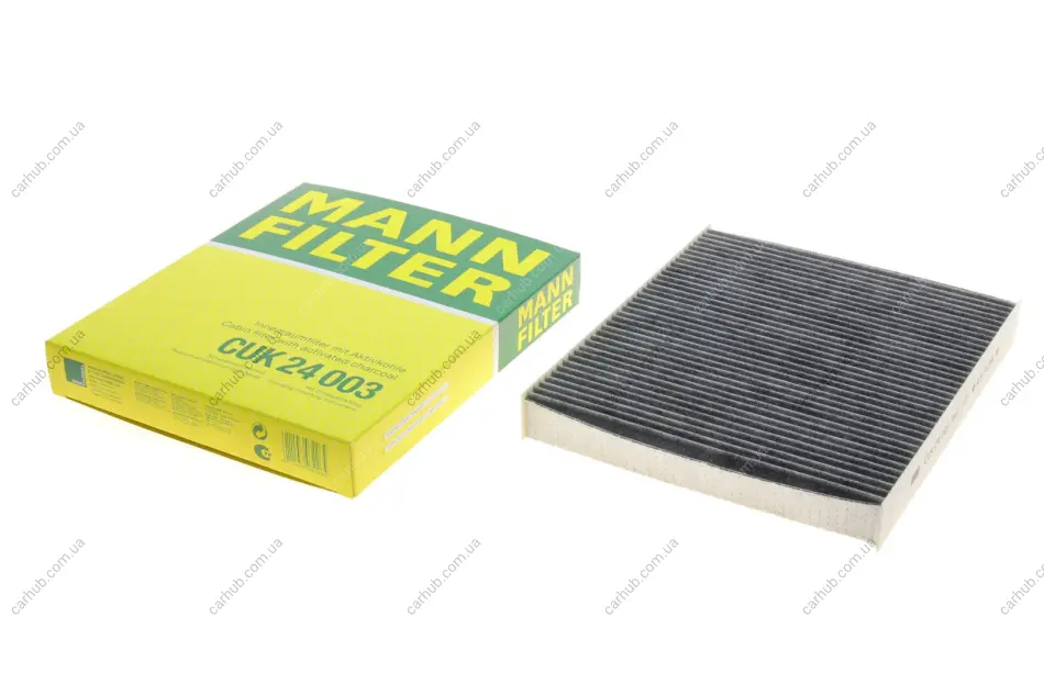 Фільтр салону Chevrolet Camaro/Opel Astra K/Insignia 15-/Meriva B 12-17/Ampera-e 17-19 (вугільний) -FILTER MANN CUK 24 003 (фото 1)