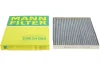 Фільтр салону Hyundai Tucson 04-10/ix35 10-/Ioniq 19-19/Kia Sportage 04-/Niro 17- (вугільний) -FILTER MANN CUK 24 004 (фото 1)