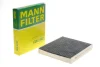 Фільтр салону Chevrolet Aveo (T300) 11-/ Opel Astra J 09- (вугільний) -FILTER MANN CUK 2442 (фото 1)