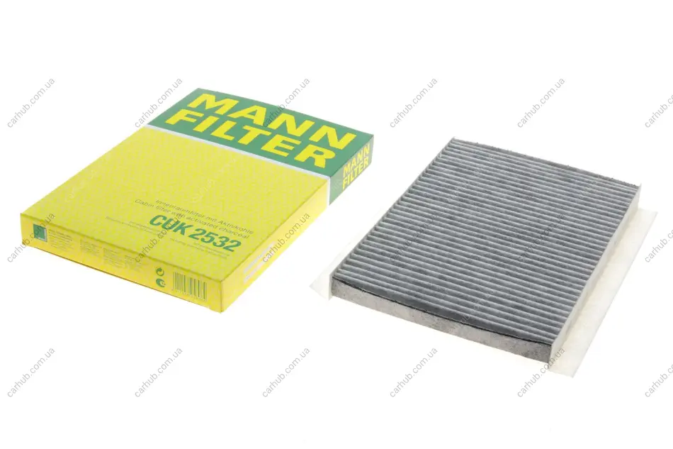 Фільтр салону Hyundai I30/Kia Cee\'d 06- (вугільний) -FILTER MANN CUK 2532 (фото 1)
