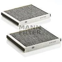 Фільтр салону вугільний BMW 5 (F10 F11 F18) 518d F10 F11 N47D20C MANN CUK25332