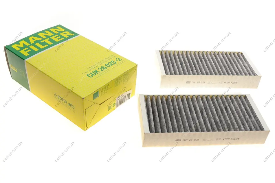 Фільтр салону MB M-class (W166) 11- (вугільний) -FILTER MANN CUK 26 028-2 (фото 1)