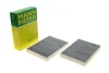 Фільтр салону MB S-class (W221) 05-13/CL (C216) 06-13 (вугільний) (к-кт 2шт.) -FILTER MANN CUK 2722-2 (фото 1)