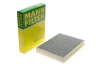 Фільтр салону Porsche Cayenne/VW Touareg 3.0D-4.8 10- (вугільний) -FILTER MANN CUK 2847/1 (фото 1)