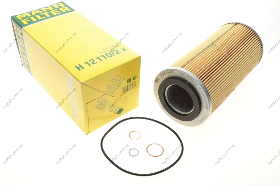 Фільтр масляний MB Integro 7.2D 06-/Man A22 12.8D 09-/A39 12.0D 04- -FILTER MANN H 12 110/2 X (фото 1)
