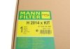 Фильтр масляный (к-кт) -FILTER MANN H 2014 X KIT (фото 9)