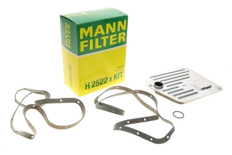 Комплект гидравлического фильтра АКПП -FILTER MANN H 2522 X KIT (фото 1)