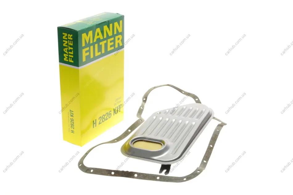 Фільтр АКПП Audi A4/A6 1.8-3.0 TDI 94-08 -FILTER MANN H 2826 KIT (фото 1)