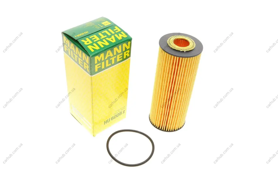 Фільтр масляний MB A-class (W176)/C (C205)/E (W212) 11- -FILTER MANN HU 6008 Z (фото 1)