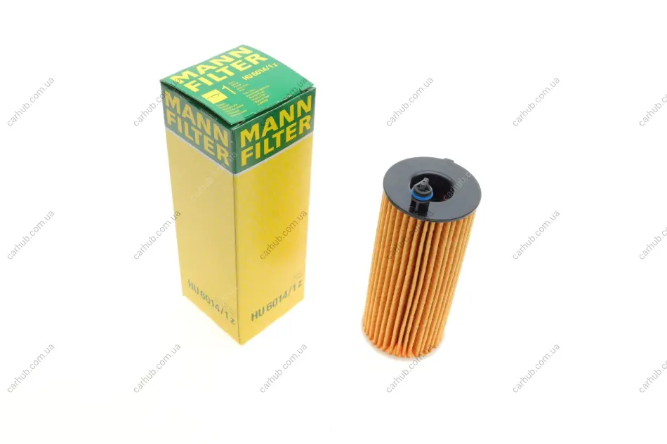Фільтр масляний BMW 1 (F21)/3 (F30/F80)/5 (F10)/7 (G11/G12) 12- (B37/B38/B47/B48) -FILTER MANN HU 6014/1 Z (фото 1)