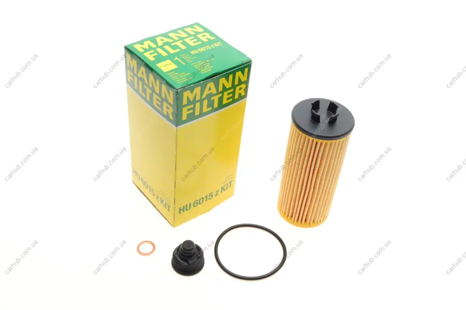 Фільтр масляний BMW X1 (F48) 1.8-2.0i 14-/Mini Cooper 13- (B47/B38/B48) -FILTER MANN HU 6015 Z KIT (фото 1)