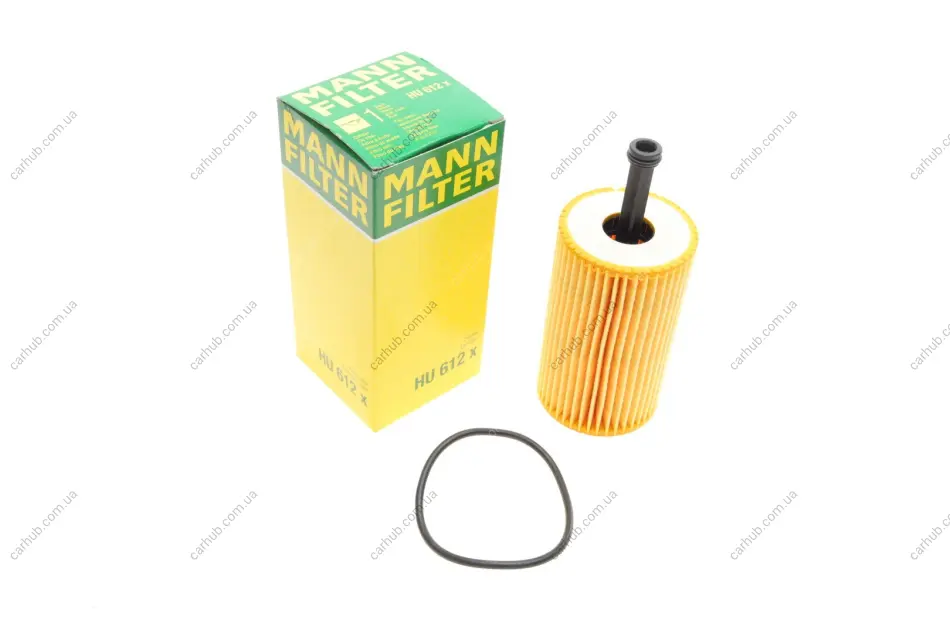 Фільтр масляний Citroen C2/C3/Berlingo/Peugeot 106-306/Partner 1.1i-1.6 00-10/Partner 1.4i 08-15 -FILTER MANN HU 612 X (фото 1)