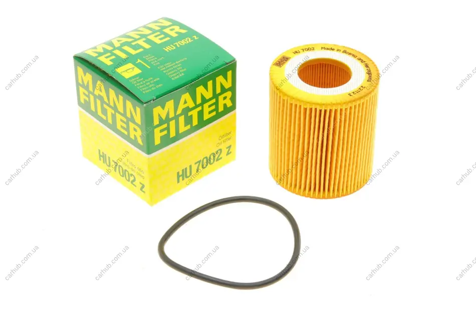 Фільтр масляний Ford Ranger 2.2/3.2TDCi 11- -FILTER MANN HU 7002 Z (фото 1)