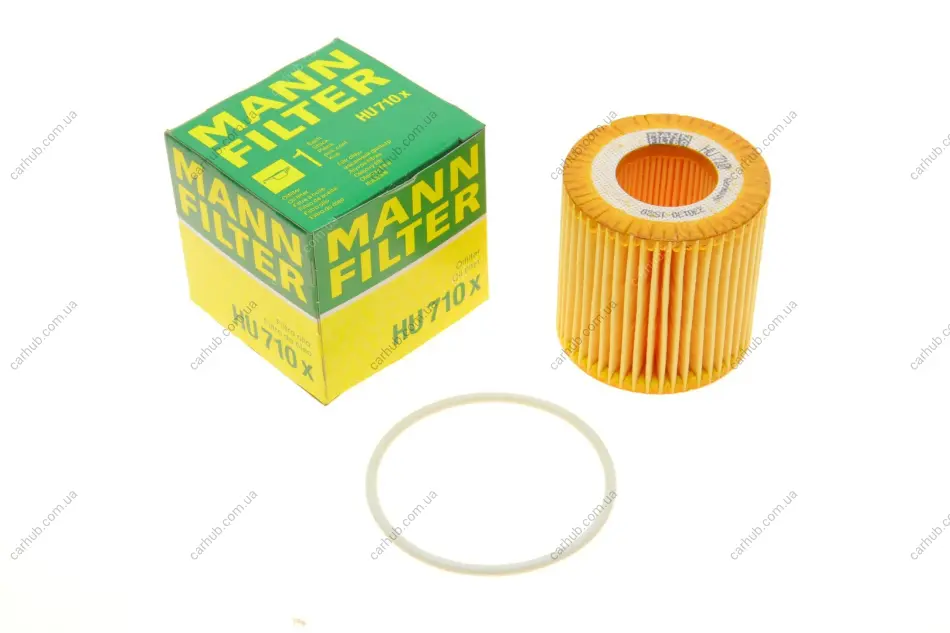 Фільтр масляний VW Fox/Polo/Seat Ibiza/Skoda Fabia/Rapid 1.2i 02- -FILTER MANN HU 710 X (фото 1)