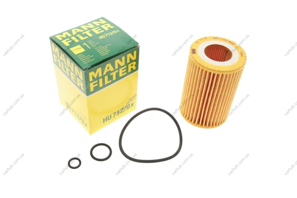 Фільтр масляний Honda Civic/CR-V 2.2i/2.2CTDi 05- -FILTER MANN HU 712/9 X (фото 1)