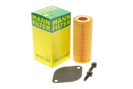 Комплект гидравлического фильтра АКПП -FILTER MANN HU 721 Z KIT (фото 1)
