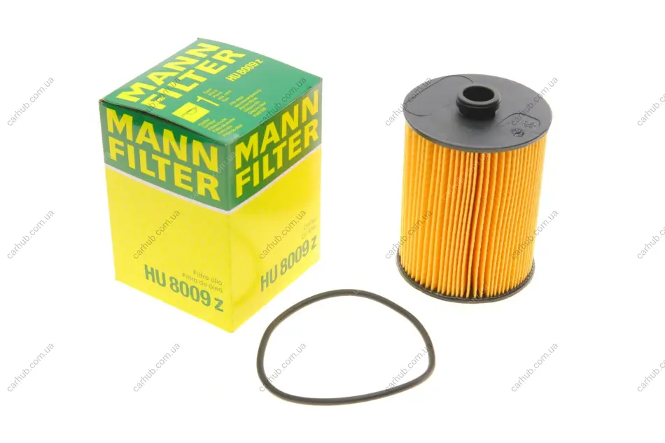 Фільтр масляний VW Passat/Touareg 3.6 V6 FSI 10- -FILTER MANN HU 8009 Z (фото 1)
