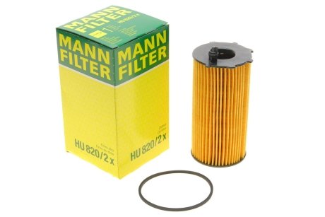 Фильтр масляный -FILTER MANN HU 820/2 X (фото 1)