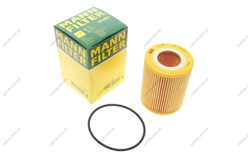 Фільтр масляний Citroen C5/Peugeot 407 3.0HDI 09-/Land Rover Discovery/Range Rover Sport 3.0TD 09- -FILTER MANN HU 826 X (фото 1)