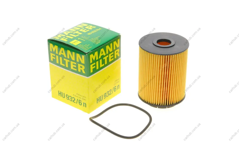 Фільтр масляний Audi A6/A8/VW Passat/T4/T5 2.8-4.2 VR6 03-09 -FILTER MANN HU 932/6 N (фото 1)