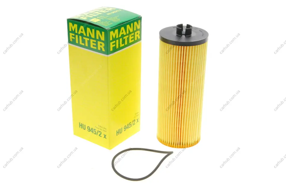 Фільтр масляний MB Atego 6.4d/7.2d OM906/OM926 98-/Maz 6.4d 95- -FILTER MANN HU 945/2 X (фото 1)