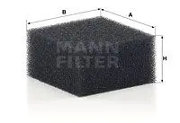 Фільтр системи сапуна картера VOLVO C30, S40 II, V50 FORD FOCUS C-MAX, FOCUS II 1.4-2.0 10.03-12.12 MANN LC 5006 (фото 1)