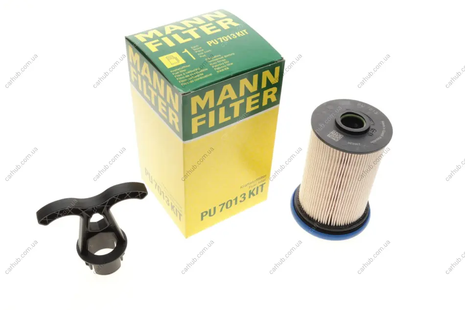 Паливний фільтр FORD GALAXY III, GALAXY MK III, MONDEO V, S-MAX FORD USA EDGE 2.0D/2.0H 09.14- MANN PU 7013 KIT (фото 1)