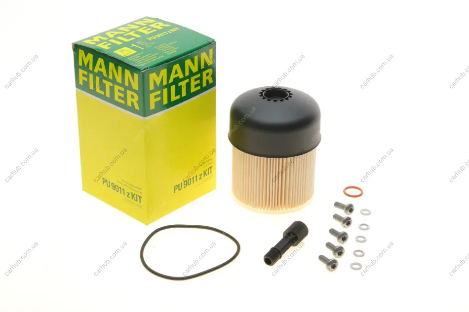 Фільтр паливний Renault Kangoo/Dokker/Duster/Logan 1.5dci 10- -FILTER MANN PU 9011 Z KIT (фото 1)