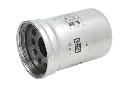 Масляний фільтр (фільтр, що вгвинчується) AG CHEM 8103, 3104, 8104 BELL 310 SG, 315 SG BOBCAT 975 CLAAS 506, 507, 546, 547, 556, 557, 566, 567, 577, 616, 617 ATZ, 656, 657, 696, 697 ATZ, 816 MANN W 1022