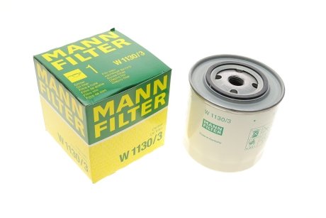 Фильтр масляный -FILTER MANN W 1130/3 (фото 1)