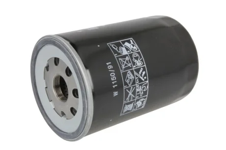 Гідравлічний фільтр (фільтр, що вгвинчується) AG CHEM 6670, 6680, 6690, 1803 AGCO 5670 2WD, 5670 4WD, 5680 2WD, 5680 4WD, 6670 2WD, 6670 4WD, 6680 2WD, 6680 4WD, 6690 2WD, 6690 4WD MANN W 1150/91