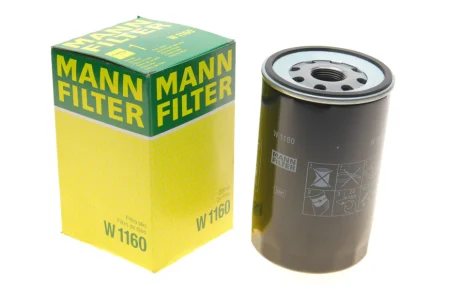 Фільтр масляний Mann G90 4.6/6.9 87-95/L2000 4.6/6.9 94-/CLA 4.6/6.9 06- -FILTER MANN W 1160