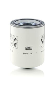Фото гідравлічний фільтр (фільтр, що вгвинчується) DEUTZ FAHR 120, 150, K 410, K 420, K 430, K 430 PROFILINE, K 610, K 90, M 410, M 600, M 610, M 615, M 620, M 640, M 650, 100, 105, 108, 110, 118, 128 MANN W13749 Гідравлічний фільтр (фільтр, що вгвинчується) DEUTZ FAHR 120, 150, K 410, K 420, K 430, K 430 PROFILINE, K 610, K 90, M 410, M 600, M 610, M 615, M 620, M 640, M 650, 100, 105, 108, 110, 118, 128 MANN W13749