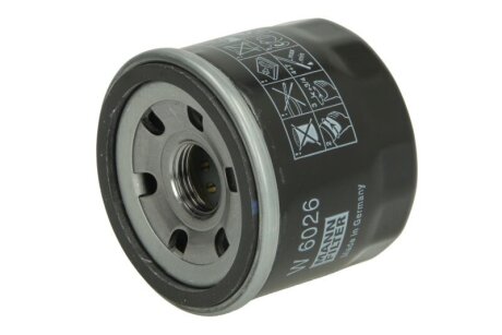 Фото фільтр масляний MANN W6026 Фільтр масляний MANN W6026