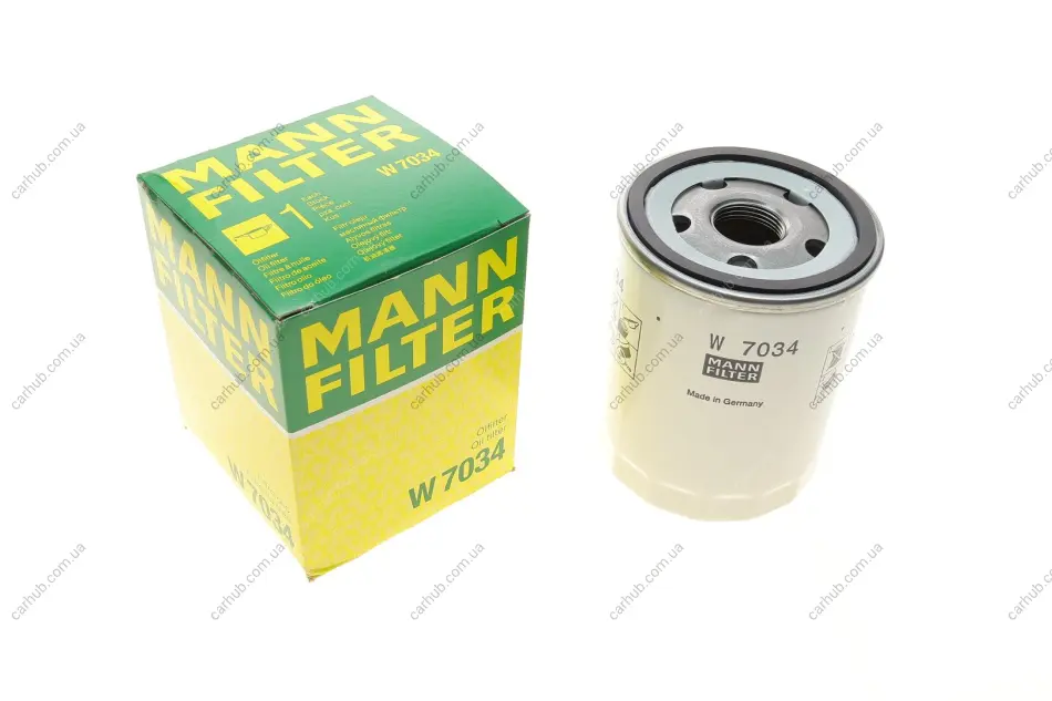 Фільтр масляний Ford Transit 2.0TDCI 15- -FILTER MANN W 7034 (фото 1)