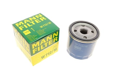 Фильтр масляный -FILTER MANN W 712/16