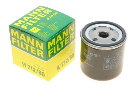 Фильтр масляный -FILTER MANN W 712/80