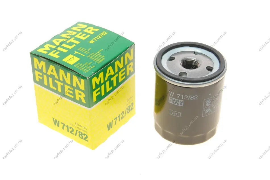Фільтр масляний Ford Focus/ C-Max/ Galaxy 1.8 TDCI 04-12 -FILTER MANN W 712/82 (фото 1)