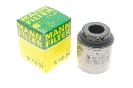 Фильтр масляный -FILTER MANN W 712/94
