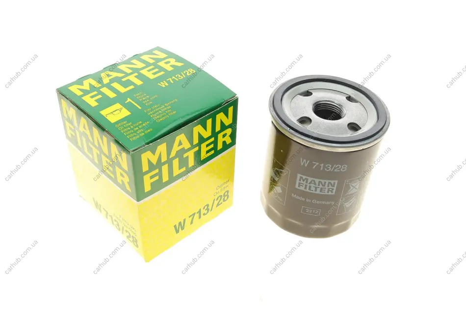 Фільтр масляний Land Rover Freelander 1.8 98-06 -FILTER MANN W 713/28 (фото 1)