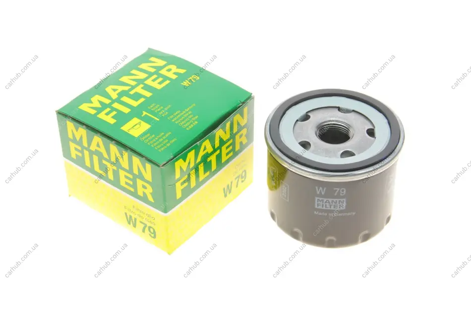 Фільтр масляний Renault Trafic/Opel Vivaro 1.9DCI 01- 65mm (високий) -FILTER MANN W 79 (фото 1)