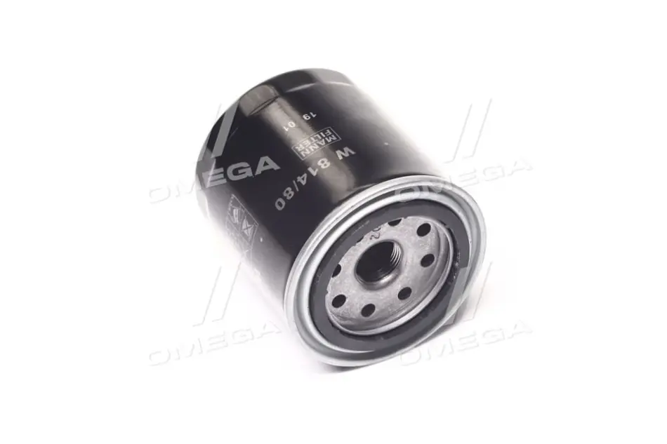 Масляний фільтр AIXAM CITY, COUPE, CROSSLINE, CROSSOVER, D-TRUCK, GTO, MEGA, MINAUTO, ROADLINE HYUNDAI H100 ISUZU GEMINI OPEL KADETT E RENAULT 30 ROVER 200, 200 II, 400, 400 II 0.4D-2.6 MANN W 814/80 (фото 1)