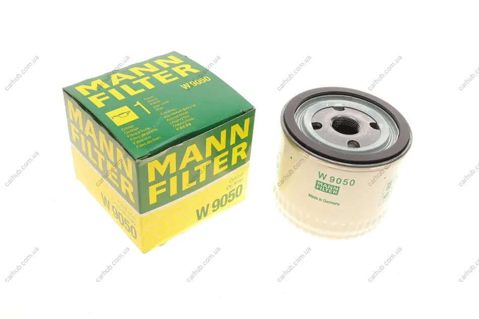 Фільтр масляний Ford Transit 2.5D/TD 84-00/Connect 1.8TDCi 02-13/Focus 1.8DI/TDCi 98-04 -FILTER MANN W 9050 (фото 1)