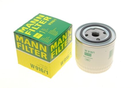 Фильтр масляный -FILTER MANN W 916/1