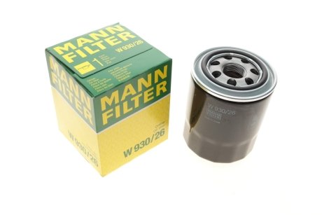Фильтр масляный -FILTER MANN W 930/26