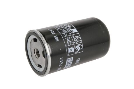 Паливний фільтр MAN EL, FOC, G90, LION´S CITY, LION´S CLASSIC, LION´S COACH, LION´S STAR, M 2000 L, M 2000 M, M90, NG, NL, NÜ, SG, TGM I, TGS I, TGX I, ÜL D0824LF01-D2866TUH/290 09.85- MANN WDK7241