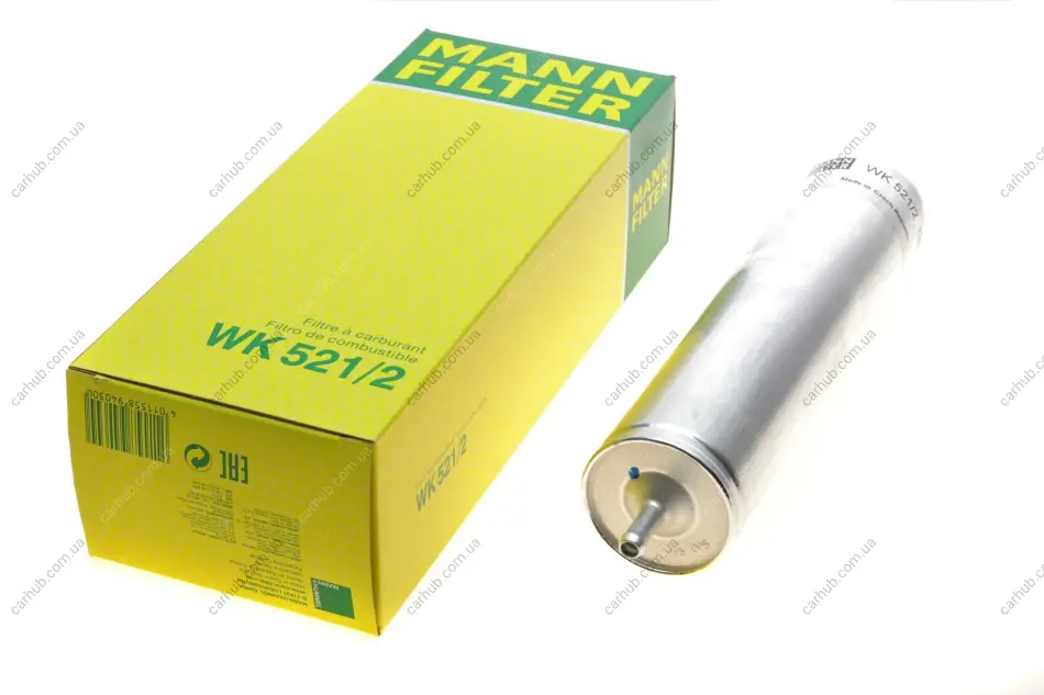 Фільтр паливний BMW 3 (E46) 2.0D/3.0D 01-05 (M47/M57) -FILTER MANN WK 521/2 (фото 1)